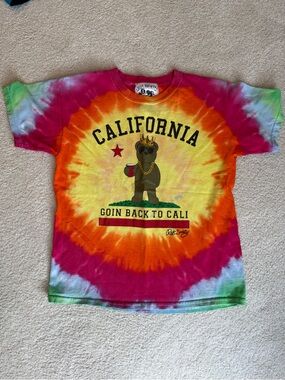 Rothco Tie-Dye 'California' Kids T-Shirt - Multicolor